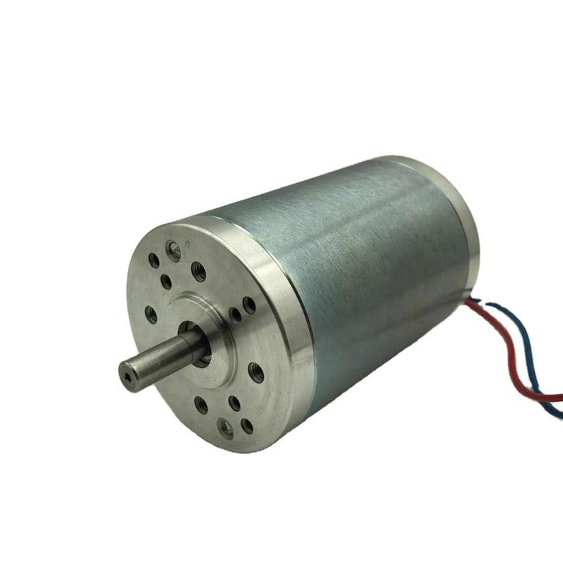 63ZYT03A High Torque Permanet Magnet Brush DC Electrical Motor Dunker Gr63x55 12volt 24volt Rated 0.40Nm 3000rpm 126W