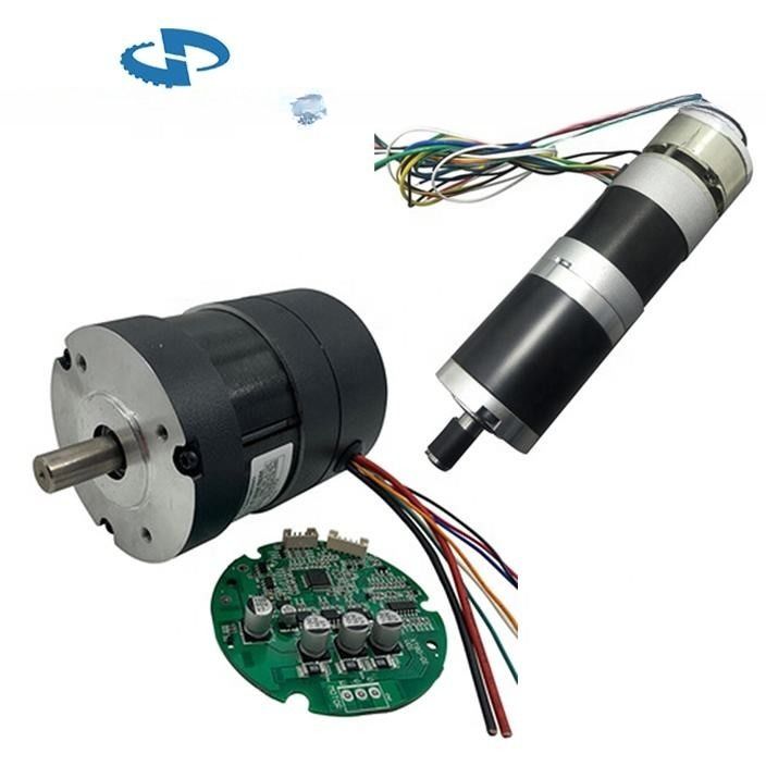 Good Quality Electric Brushless Dc Motor 12v 24v 36v 48v to 320v BLDC Servo Motor with Encoder 50w 100w 200w 300w 500w