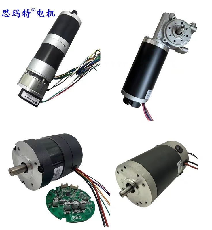 Good Quality Electric Brushless Dc Motor 12v 24v 36v 48v to 320v BLDC Servo Motor with Encoder 50w 100w 200w 300w 500w